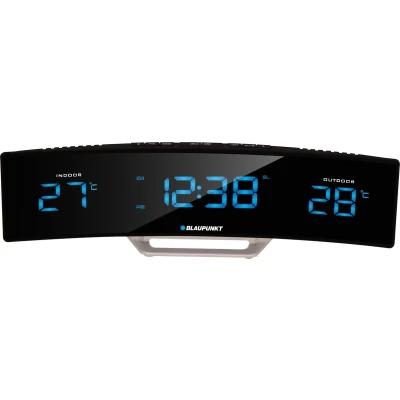 Afbeelding van Blaupunkt CR12BK radio Klok Digitaal Zwart, Zilver