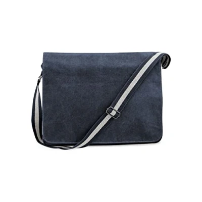 Afbeelding van Quadra Vintage canvas schoudertas QD610 Oxford Navy