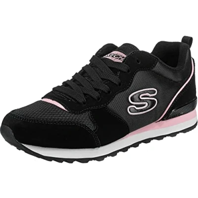 Afbeelding van Skechers OG 85 Step N Fly, damessneakers, zwart.