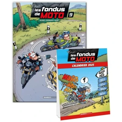 Image de Les Fondus de moto tome 09 + calendrier 2025 offert
