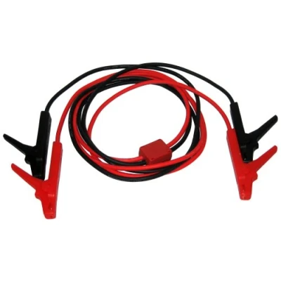 Afbeelding van SET® SKS16 Startkabels 16 mm² Koper 3.00 m Met kunststof klemmen, geïsoleerde accuklemmen