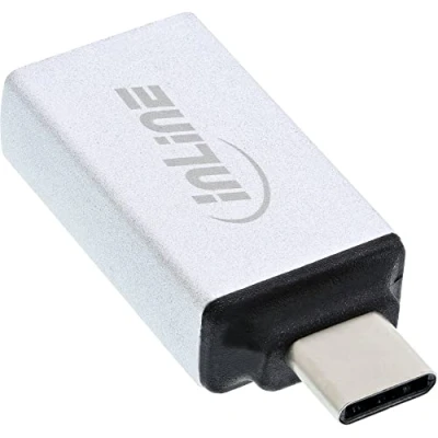 Image de InLine Adaptateur USB 24 pin C (M) pour type A (F) 3.1 3 15 cm