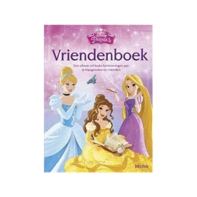 Afbeelding van Disney Princess Vriendenboek Kartonboek Multicolor