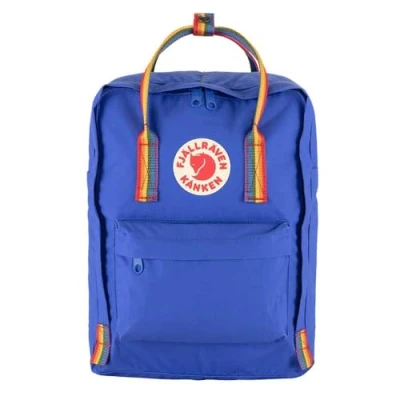 Afbeelding van Fjallraven Kanken Classic Rainbow rugzak, kobaltblauw