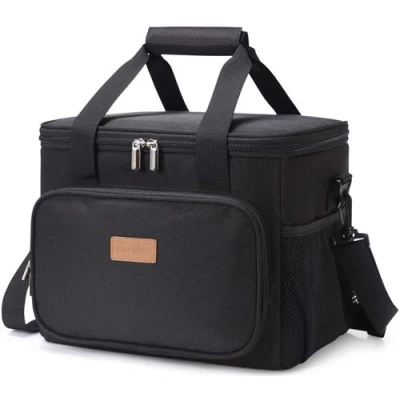 Image de Lifewit Sac isotherme 15L de repas Noir