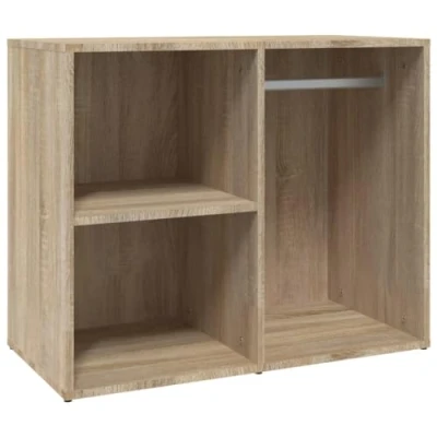 Afbeelding van vidaXL Kledingkast, Sonoma eiken, 80 x 40 65 cm, bewerkt hout