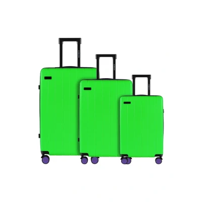 Afbeelding van Eternitive 3 PACK Kofferset, Maat: One Size, Green
