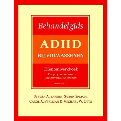 Image de Behandelgids ADHD bij volwassenen, cliëntenwerkboek
