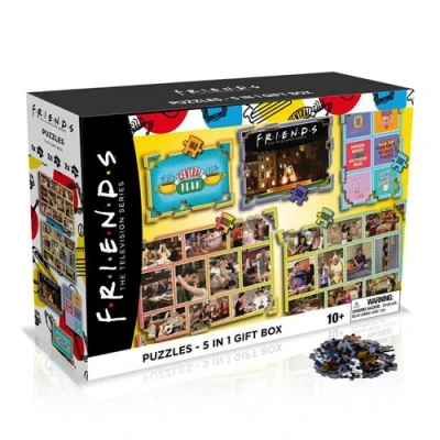 Image de Puzzle Winning Moves Friends 5 en 1 3660 pièces