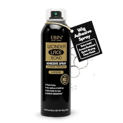 Afbeelding van Ebin New York Wonder Lace Bond Adhesive Spray Extreme Firm Hold