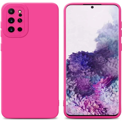 Afbeelding van Cadorabo Hoesje geschikt voor Samsung Galaxy S20 PLUS in Fluid HOTPINK Beschermhoes gemaakt van flexibel TPU silicone Cover Case