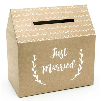 Image de Just Married Envelopes Box 30x30x16.5 cm