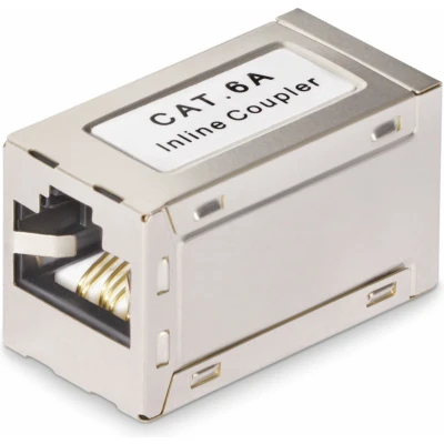 Afbeelding van StarTech.com IN CAT6A COUPLER S1 tussenstuk voor kabels RJ 45 Zilver