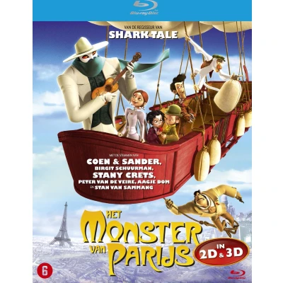 Afbeelding van Het Monster Van Parijs (3D &amp; 2D Blu ray)