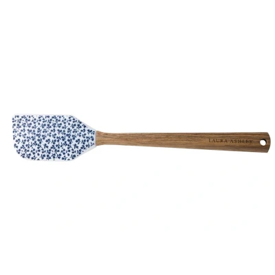 Afbeelding van Laura Ashley Blauw Floris Spatel Wit Porselein