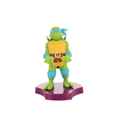 Afbeelding van Cable Guys Holdem TMNT Leonardo Collectible Small Tech Accessories &amp; Phone Holder/Stand (iPhone, Samsung, Earbuds, Earphones)