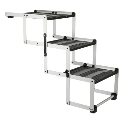 Afbeelding van Trixie Vouw Trap Petwalk Loopplank Aluminium Hondenautoaccessoire 120x37x57 cm