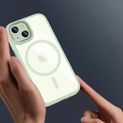 Afbeelding van TECH PROTECT MAGMAT MAGSAFE IPHONE 15 GROEN/HELDER