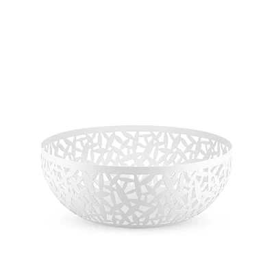 Afbeelding van Alessi Cactus Fruitschaal Van Roestvrij Staal 29 Cm Wit