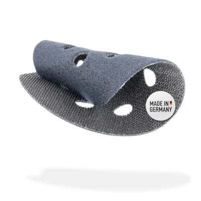 Afbeelding van Klittenbandbescherming 125 mm met 8 gaten voor schuurschijf en polijstschijf ter bescherming van de haakband DFS