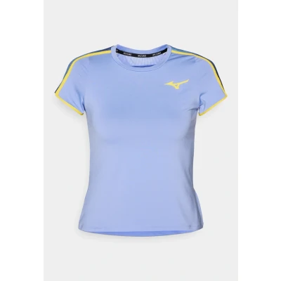 Afbeelding van Mizuno Frontier TEE Tshirt print, Dames, Maat: Large, Bel air blue