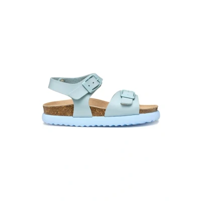 Afbeelding van Geox Bubblebow Sandalen voor kinderen, Maat: 25, Sky Hoogwaardig imitatieleer