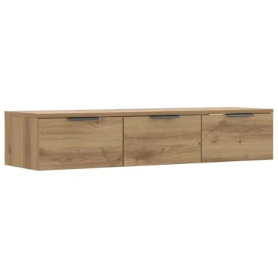 Image de vidaXL Armoire murale chêne artisanal 102x30x20 cm bois d&#039;ingénierie856986