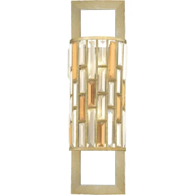 Afbeelding van Hinkley LED Wandlamp Gemma 2X E14 Max 60W Silver Leaf