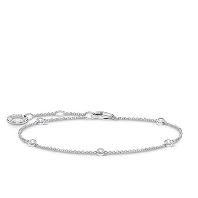Afbeelding van Thomas Sabo Dames Armband 925 Zilver Kleur steen One Size 32017799