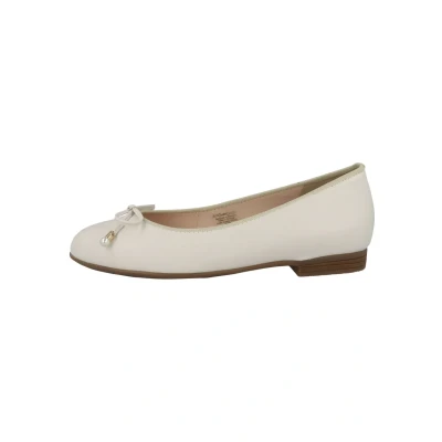 Afbeelding van ara Ballerina&#039;s cream, Dames, Maat: 38, Cream Leer