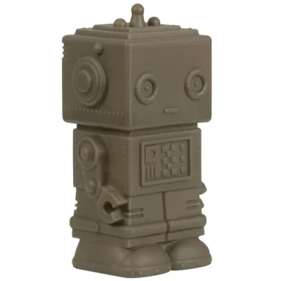 Afbeelding van A little lovely company spaarpot robot bruin