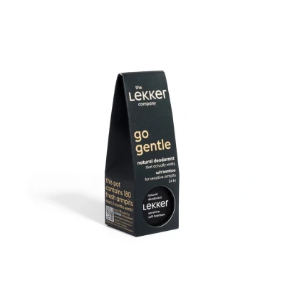 Afbeelding van The Lekker Company Natural Deodorant Sensitive Soft Bamboo 30g