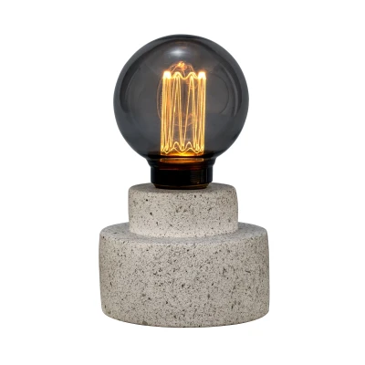 Afbeelding van Pauleen Noble Flare Tafellamp 2xAA beton