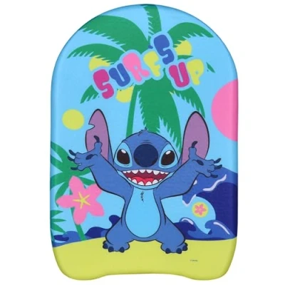 Afbeelding van DISNEY Stitch ZWEMPLANK, lichtgewicht, veilig, om te leren zwemmen voor kinderen in het zwembad 44x30x4 cm