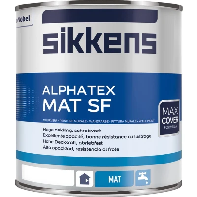 Afbeelding van Sikkens Alphatex SF 1 liter Muurverf &amp; Latex
