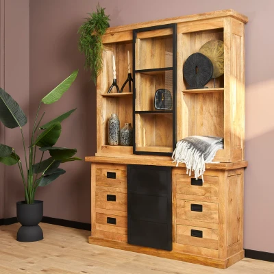 Afbeelding van Nashville Vitrinekast 160 cm
