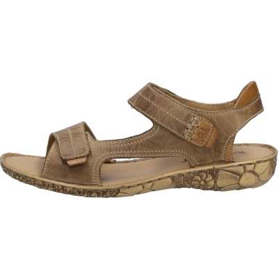 Afbeelding van Josef Seibel Rosalie Sandalen, Dames, Maat: 40, Camel kombi Leer