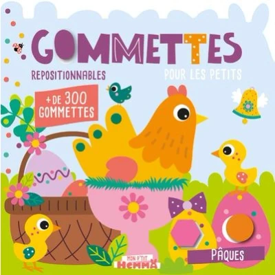 Image de Mon P&#039;tit Hemma Gommettes pour les petits Pâques