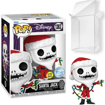Afbeelding van Funko Pop! Disney Santa Jack #1383 Glow in the dark Special Edition Exclusive