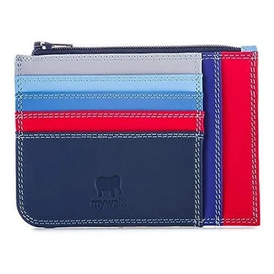 Afbeelding van mywalit Slim Creditcardhouder, leer, 12 cm, Koninklijk, Klassiek