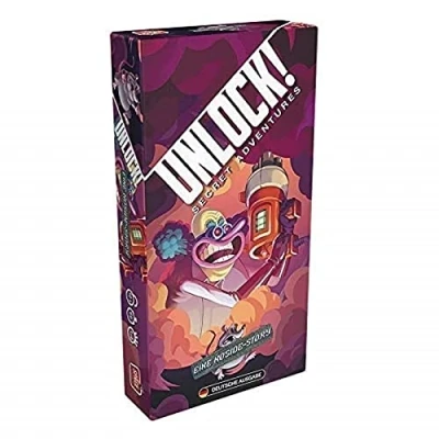 Afbeelding van Asmodee Space Cowboys Unlock! Een Noside Story Familiespel raadselspel 1 6 spelers Vanaf 10+ jaar 60+ minuten Duits