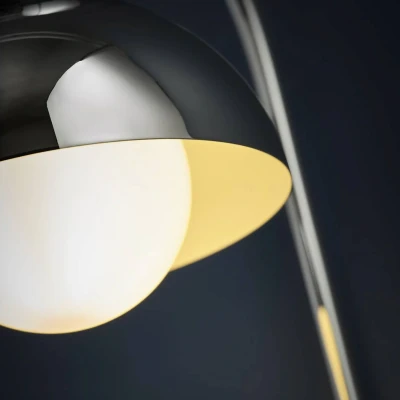 Afbeelding van FRANDSEN Vlinder wandlamp, chroomkleurig