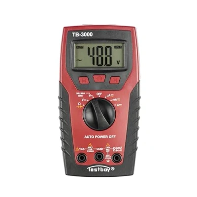 Afbeelding van Testboy TB 3000 Multimeter Digitaal CAT IV 600 V Weergave (counts): 2000