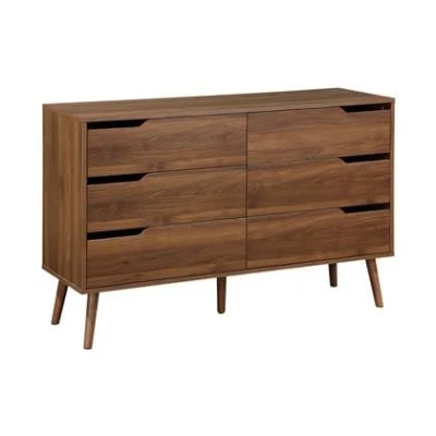 Afbeelding van sweeek Notenhouten ladekast, nepal, l 120 x d 40 h 80cm