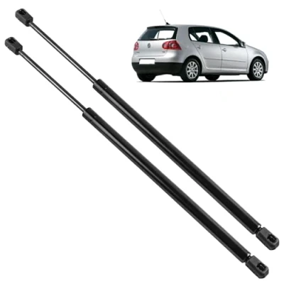 Afbeelding van 2 x kofferbakveren compatibel voor Golf 5 (1K1) (2003 2009) achterklep krik. 1K6827550A, 1K6827550B, 1K6827550C, 1K6827550D, 1K6827550E