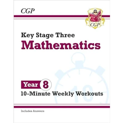 Afbeelding van NEW KS3 MATHS 10MINUTE WEEKLY WORKOUTS Y