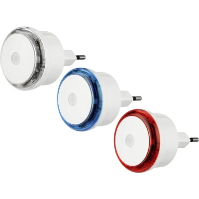 Afbeelding van REV Nachtlicht LED SET m.D.0,8W ws 0029340002 Nachtlamp Rond Wit