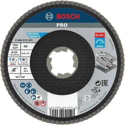 Afbeelding van Bosch Accessories 2608619201 Diameter 125 mm Boordiameter 22.23 1 stuk(s)