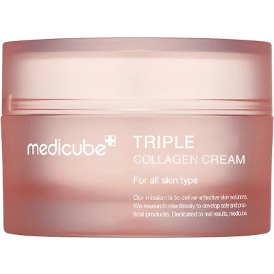 Afbeelding van Medicube Triple Collagen Cream 4.0 Alle Huidtypes 50 ml Korean Skincare Valentijnsdag
