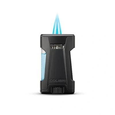 Afbeelding van Colibri Rebel Dubbele Jet Flame Aansteker Windproof Sigarenaansteker/Stormaansteker